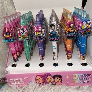 K-POP Demon Hunters  Gel Pen set of 6